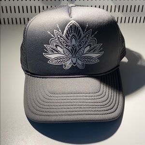 Simple grey hat